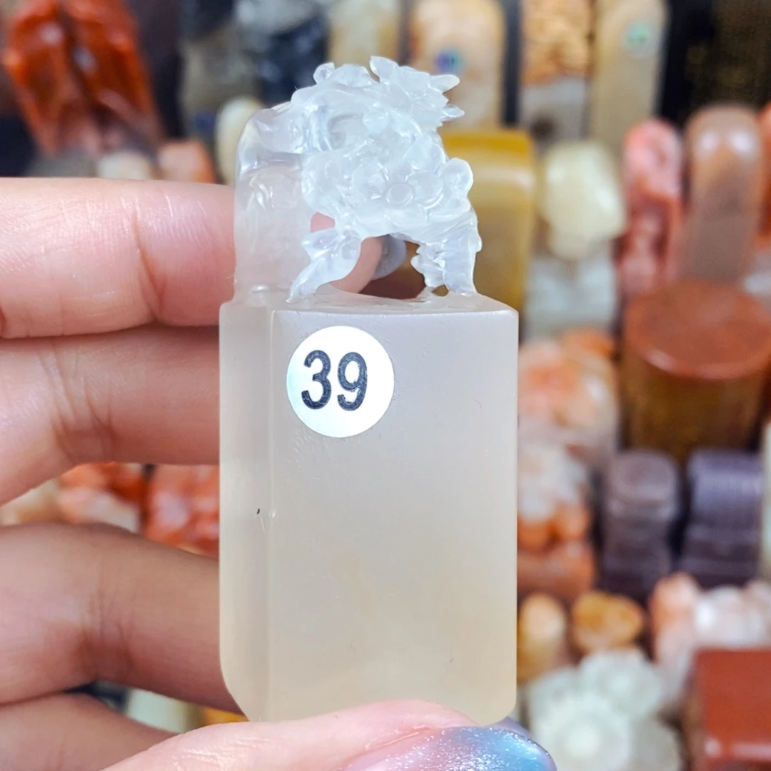 老挝石印石手工篆刻包邮包刻自定义内容