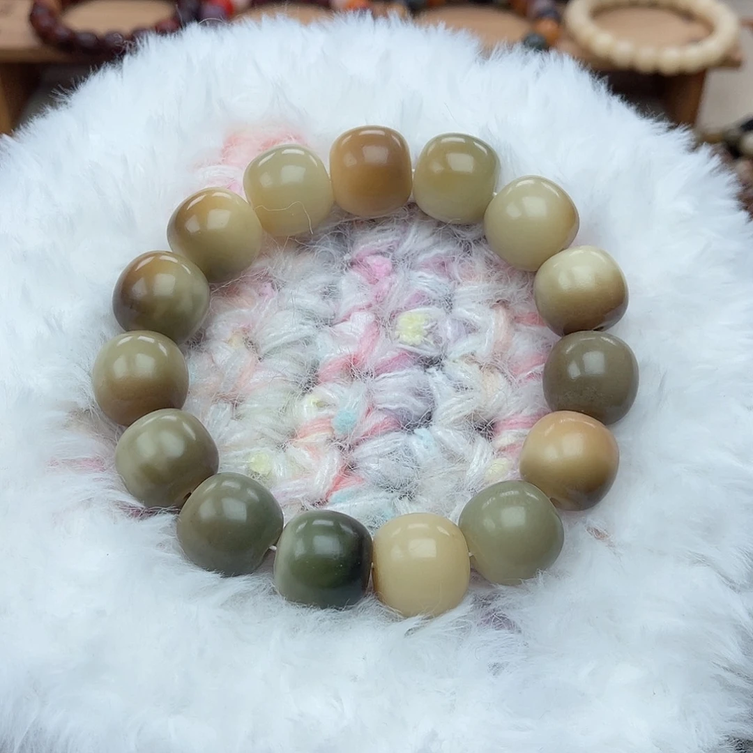 手串白玉菩提苹果16