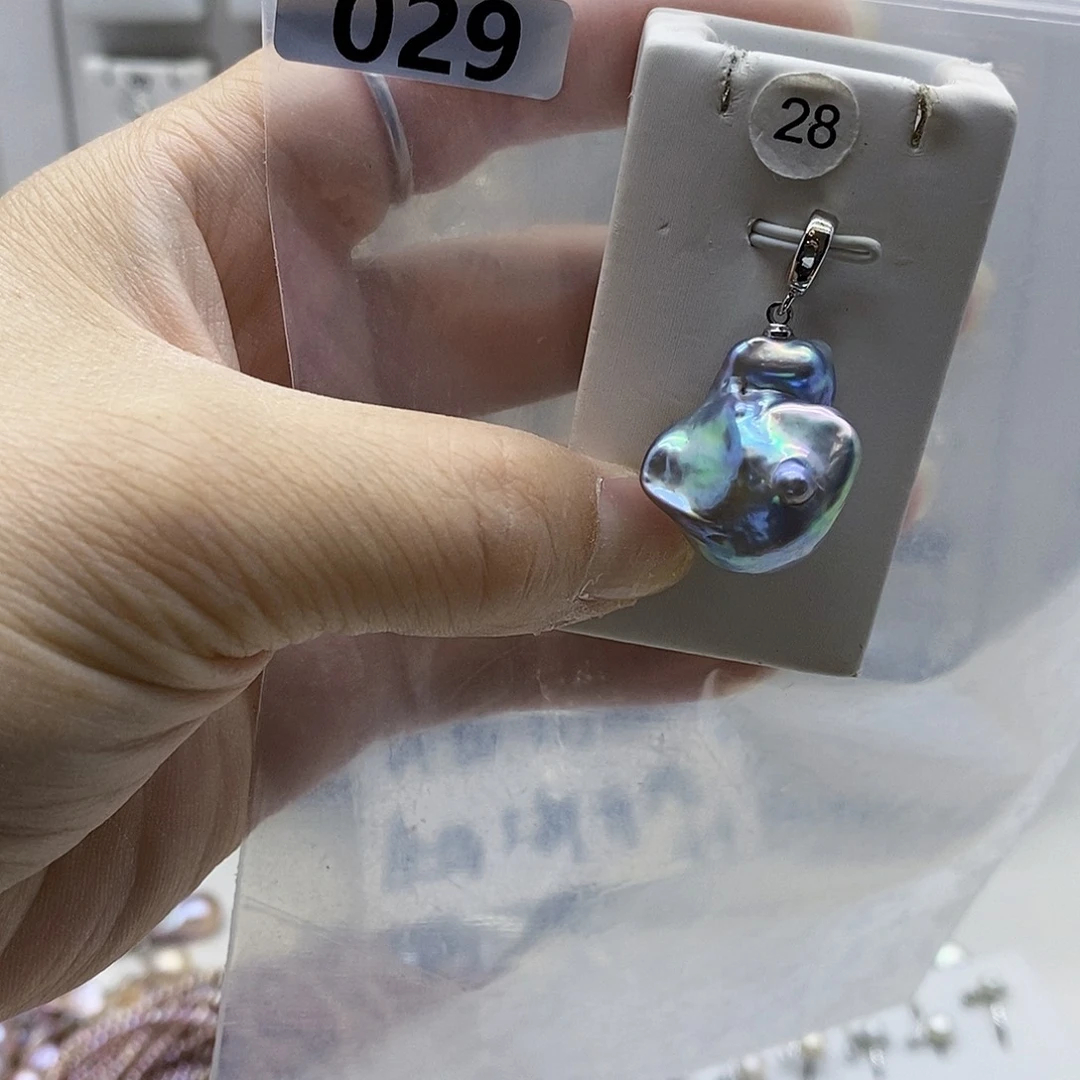颈饰合金淡水珍珠