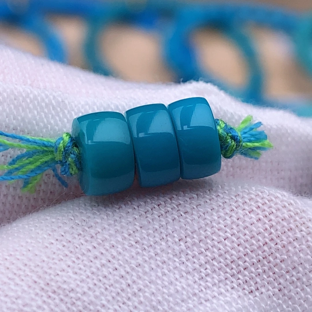 绿松石未镶嵌珠宝奇石6.5mm