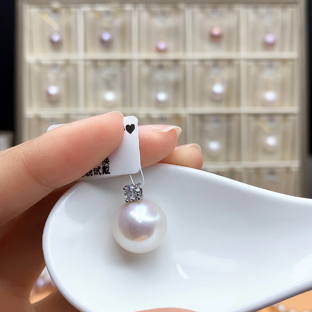 颈饰合金淡水珍珠