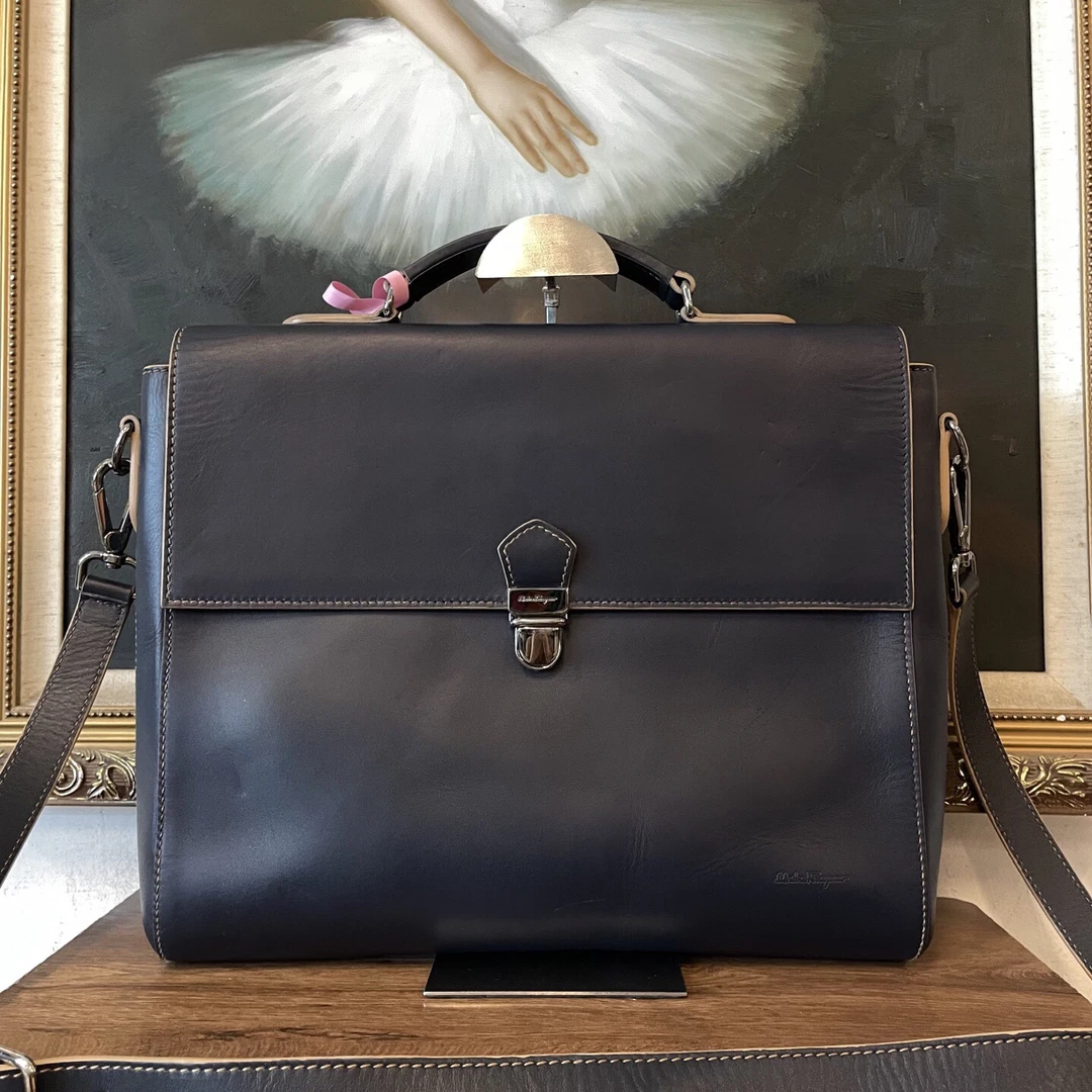 95新 FERRAGAMO/菲拉格慕 菲拉格慕手提包/007447/尺寸37*30