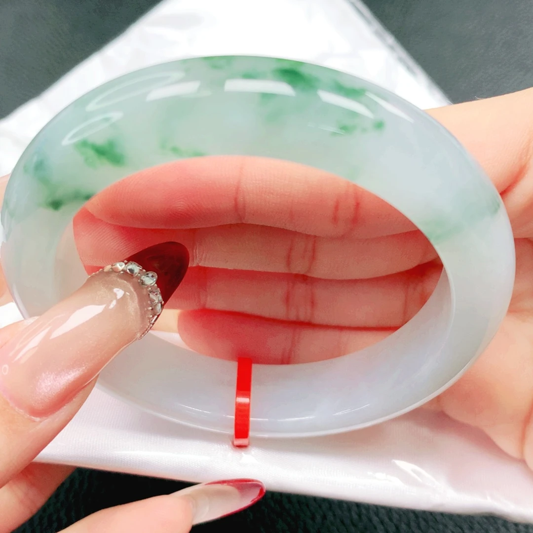 翡翠未镶嵌手镯54