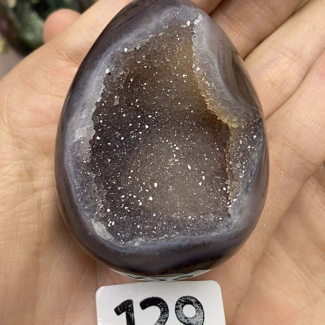 玛瑙/玉髓未镶嵌天然玛瑙龙蛋