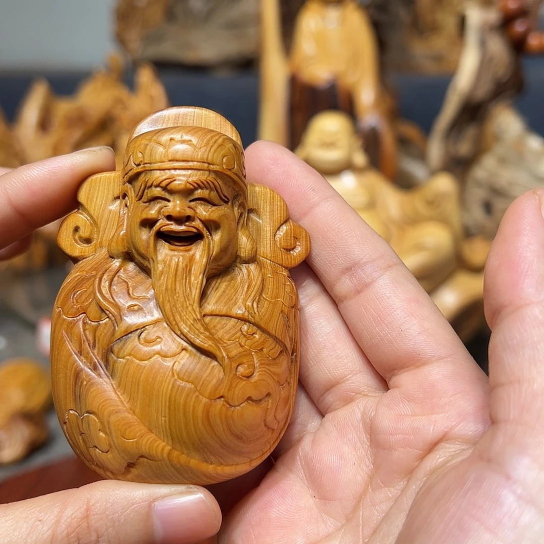 柏木（崖柏）崖柏木手把件摆件