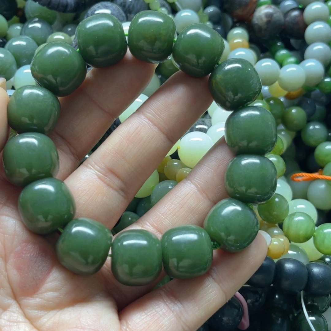 和田玉手链未镶嵌