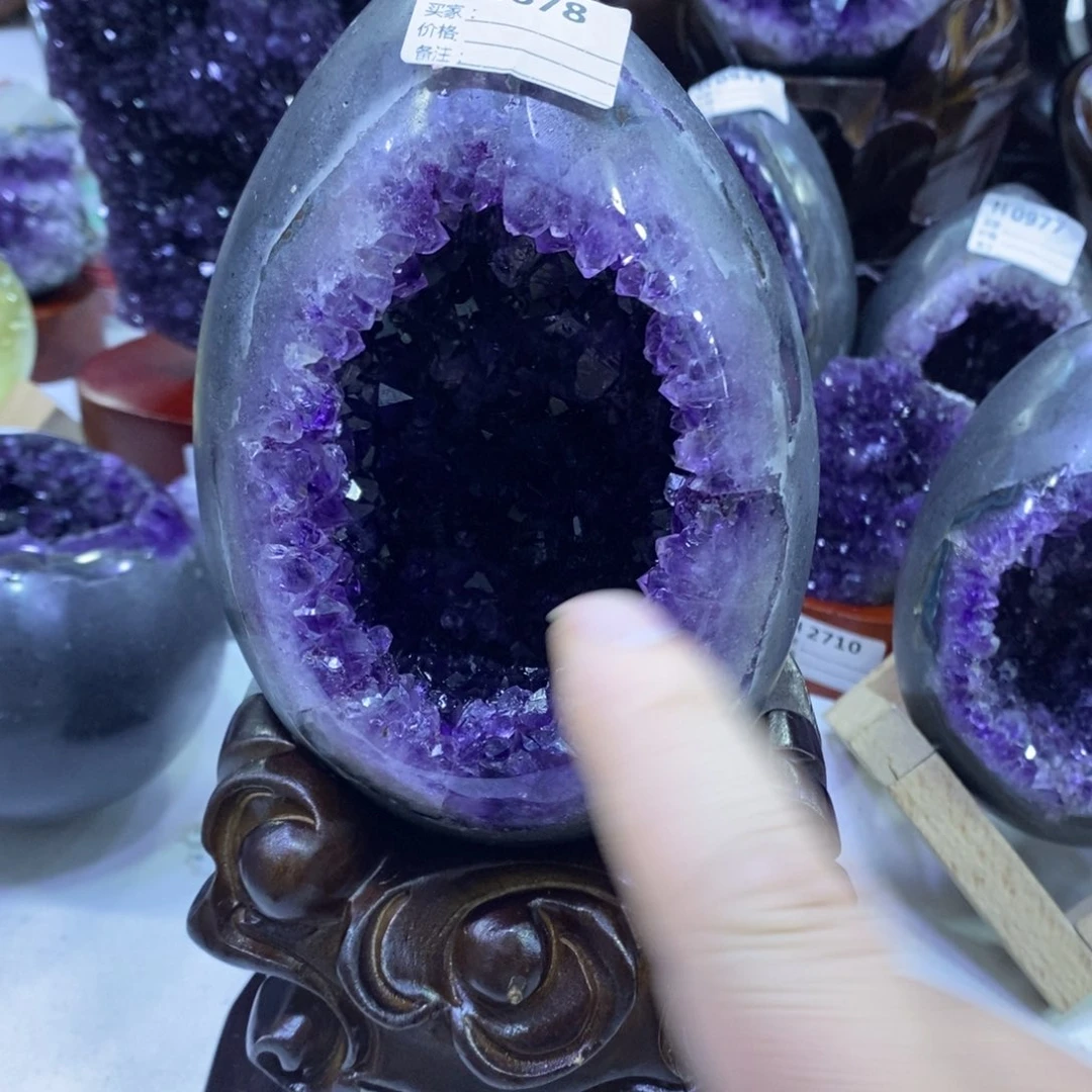 紫晶紫水晶2678未镶嵌小*帆