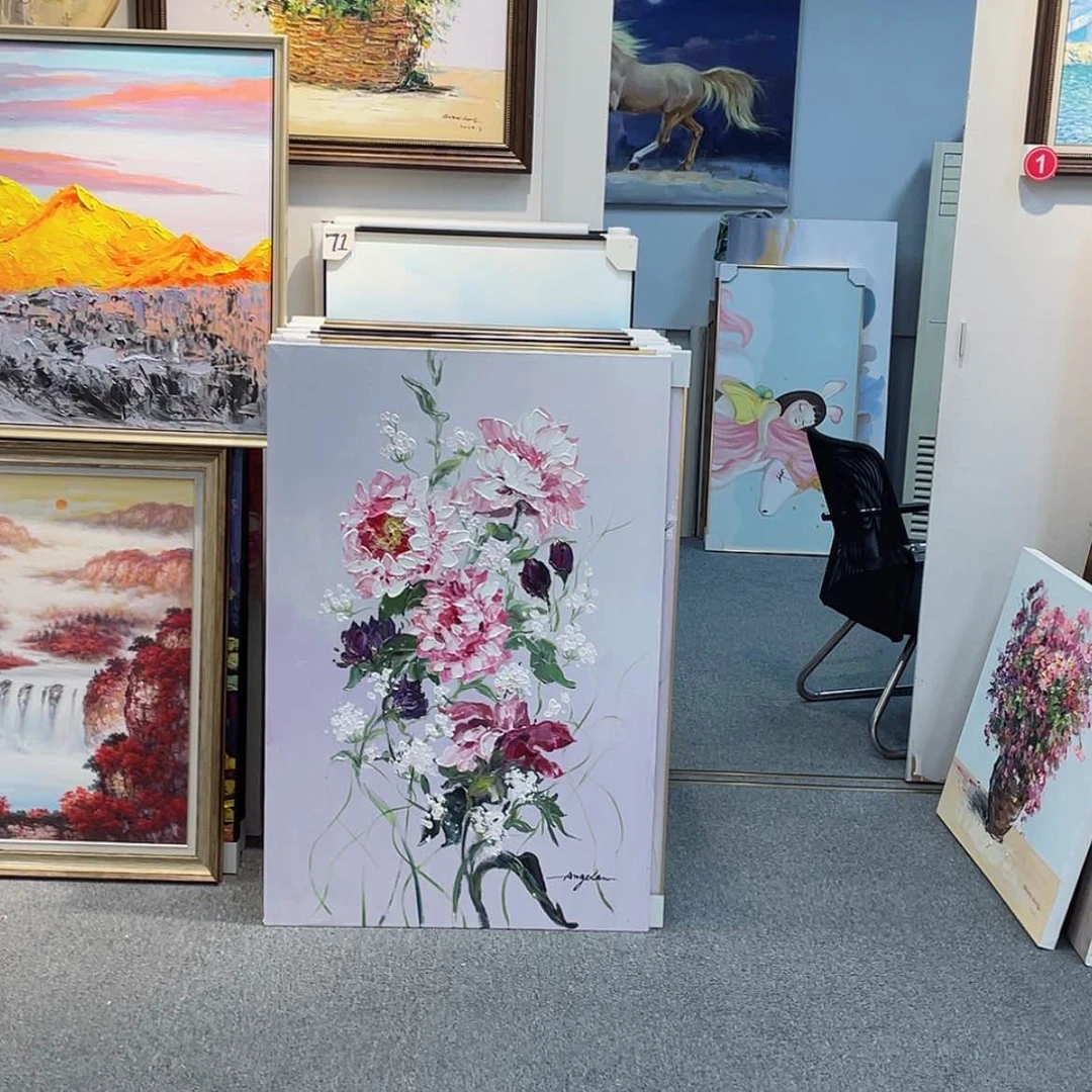 【闪购商品】油画雾***s96×150燕子老师花