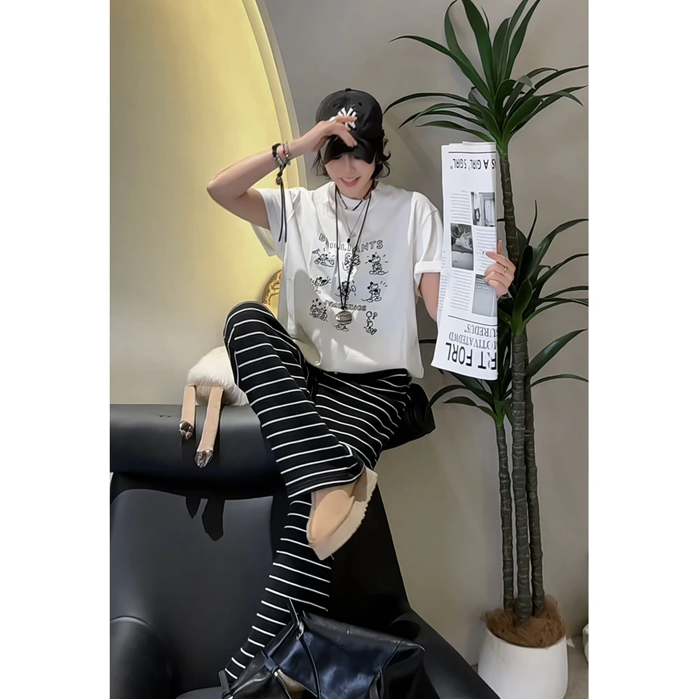 2024新款JVM定制21985时尚百搭卡通半袖T恤12/12