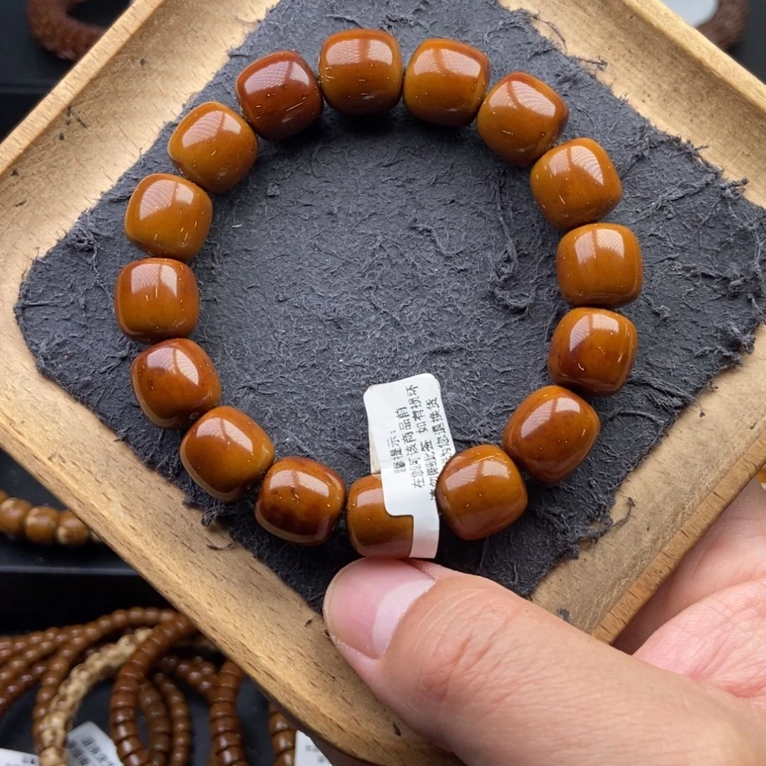 紫金鼠手串13+mm天花板纯手工