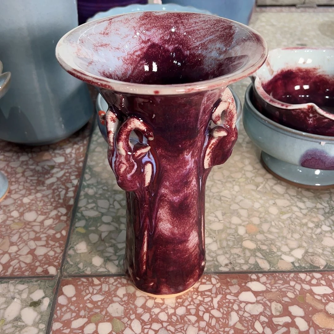 摆件郑家钧窑摆件