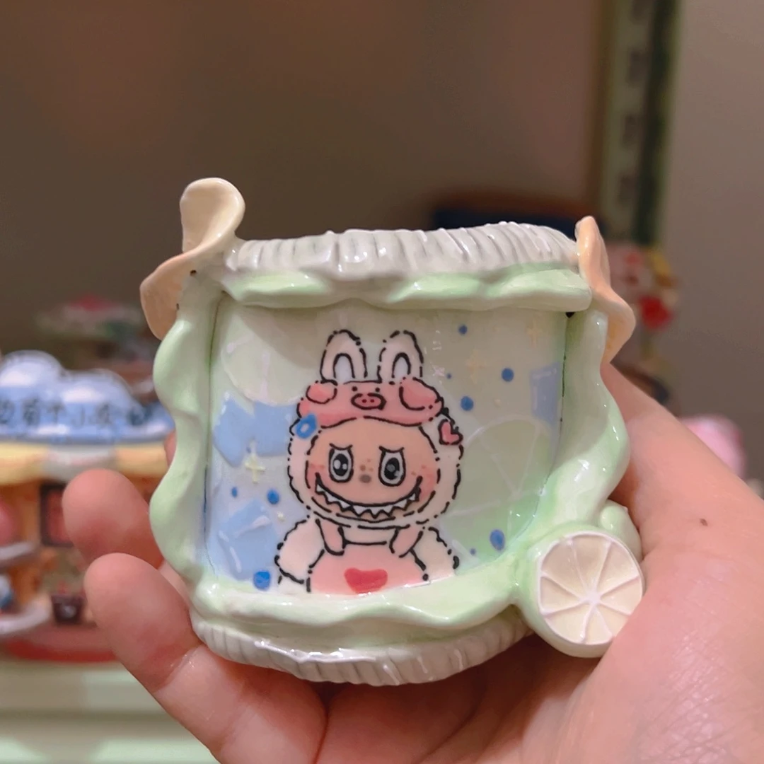 双十二福福手工多肉花盆