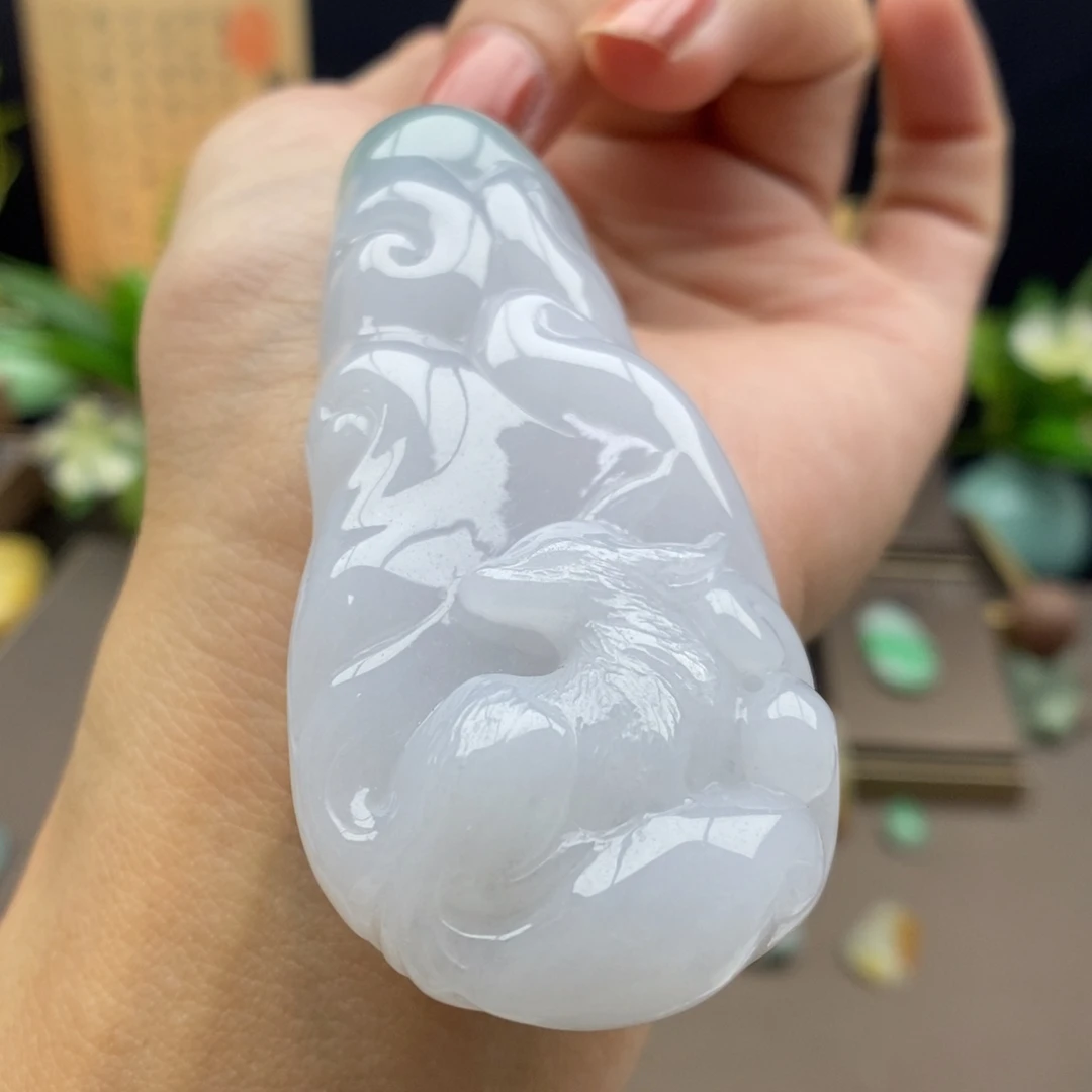 翡翠未镶嵌颈饰吊坠65