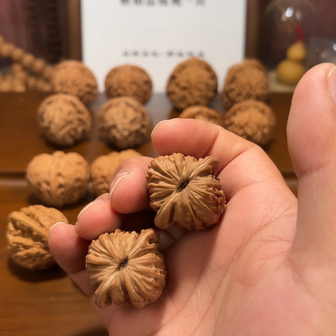 吊坠文玩核桃山西楼全品边34