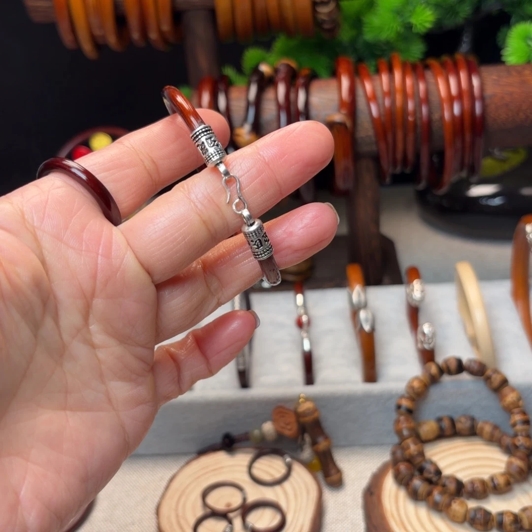 1***4木质非金属鸡血藤手镯