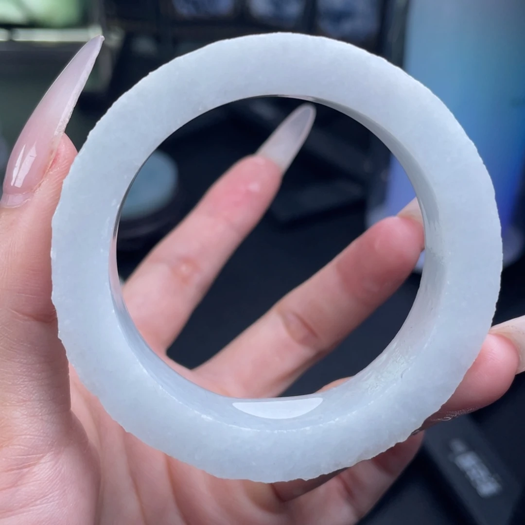 定制翡翠未镶嵌正圈纹裂漏