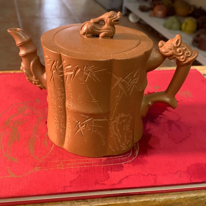 紫砂茶壶原矿手工143