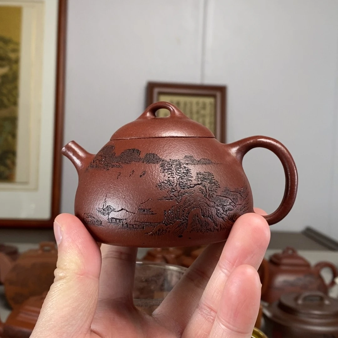 茶壶紫砂原矿泥料传统工艺制作