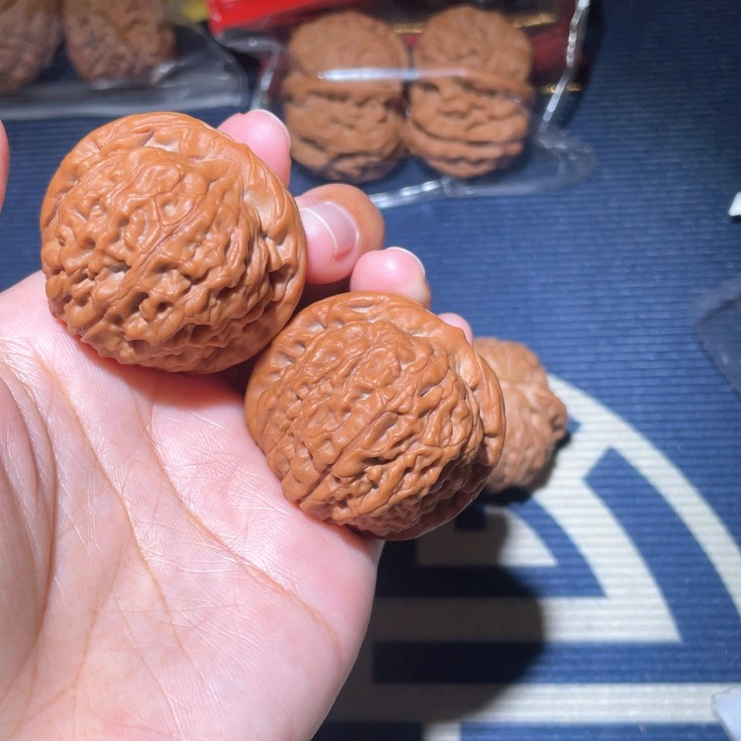 文玩核桃吊坠L莲花41