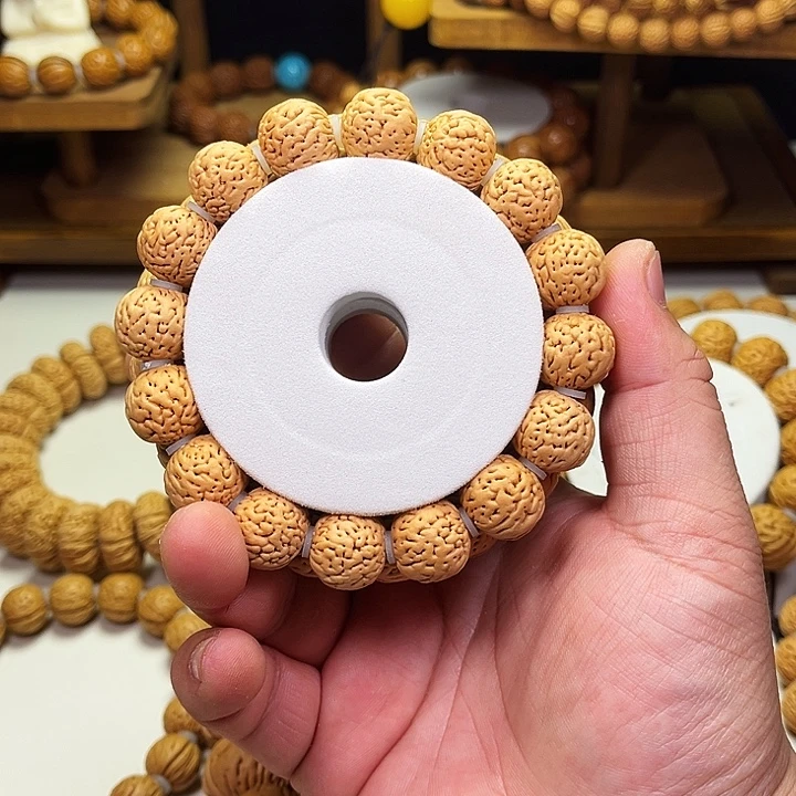 奔***牛吊坠桃核鸳鸯楼核