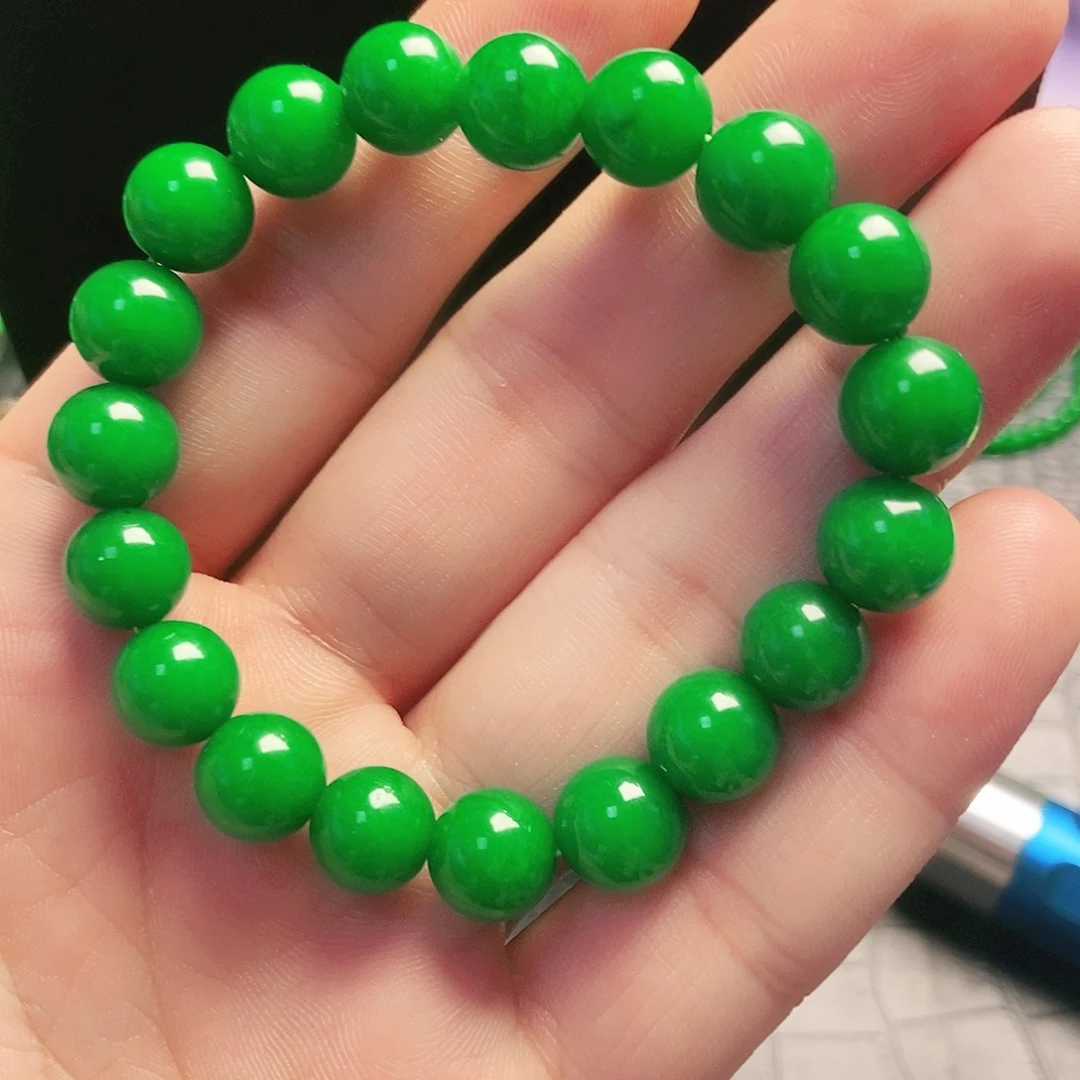 颈饰未镶嵌翡翠手串