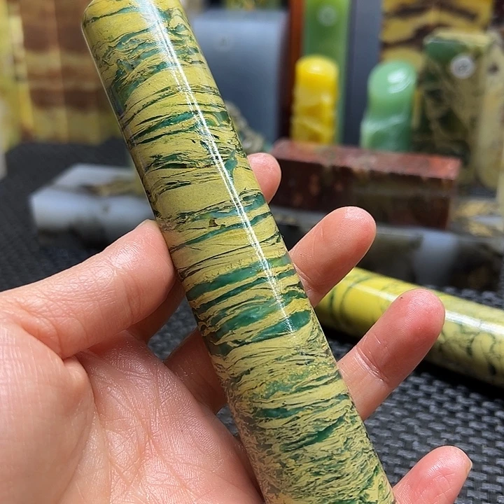 闲***舞青田石印章石印章石