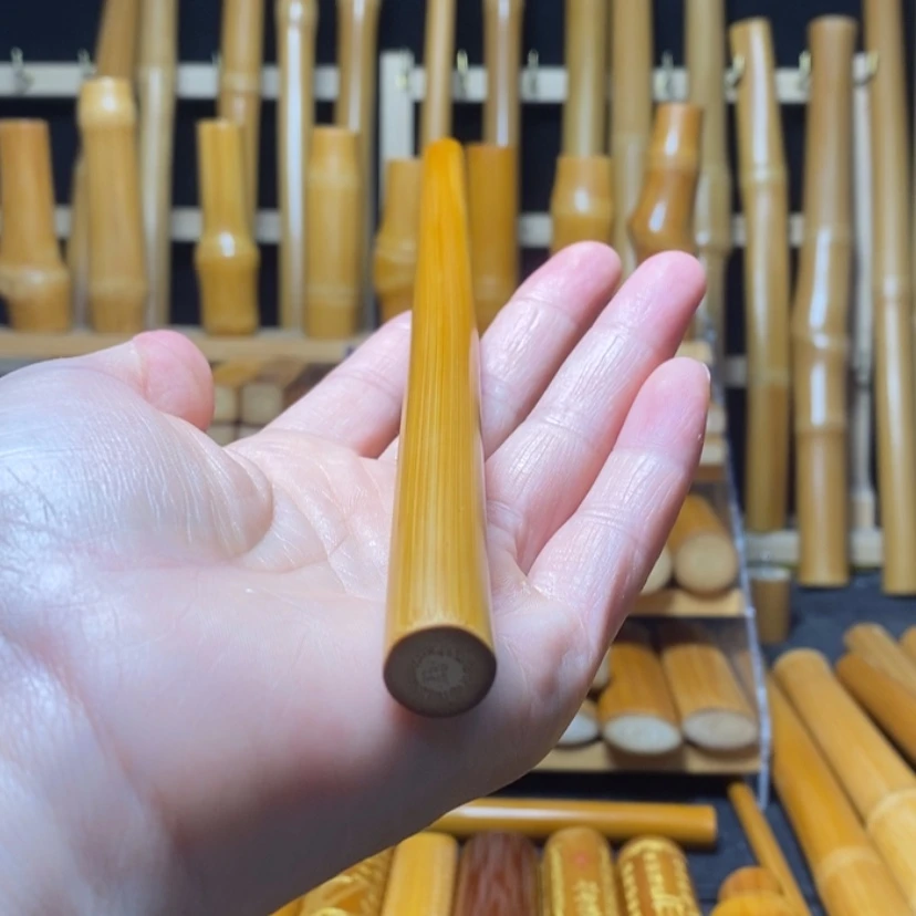 【闪购商品】理**旬实心玉竹文玩手把