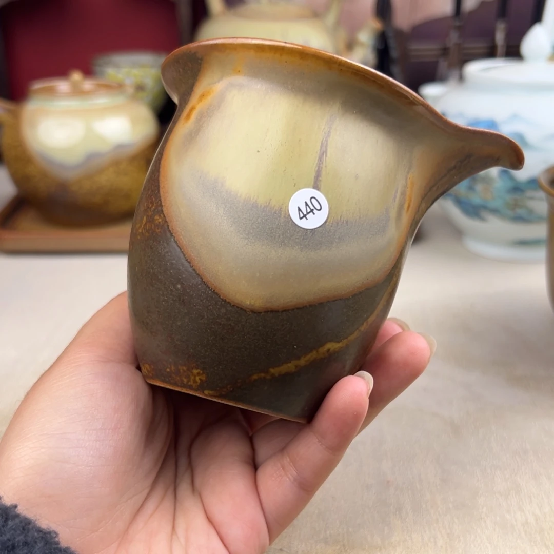 杯纯手工柴烧主人杯