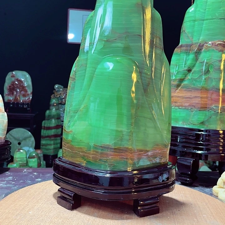 石材奇石玉石雕刻精美