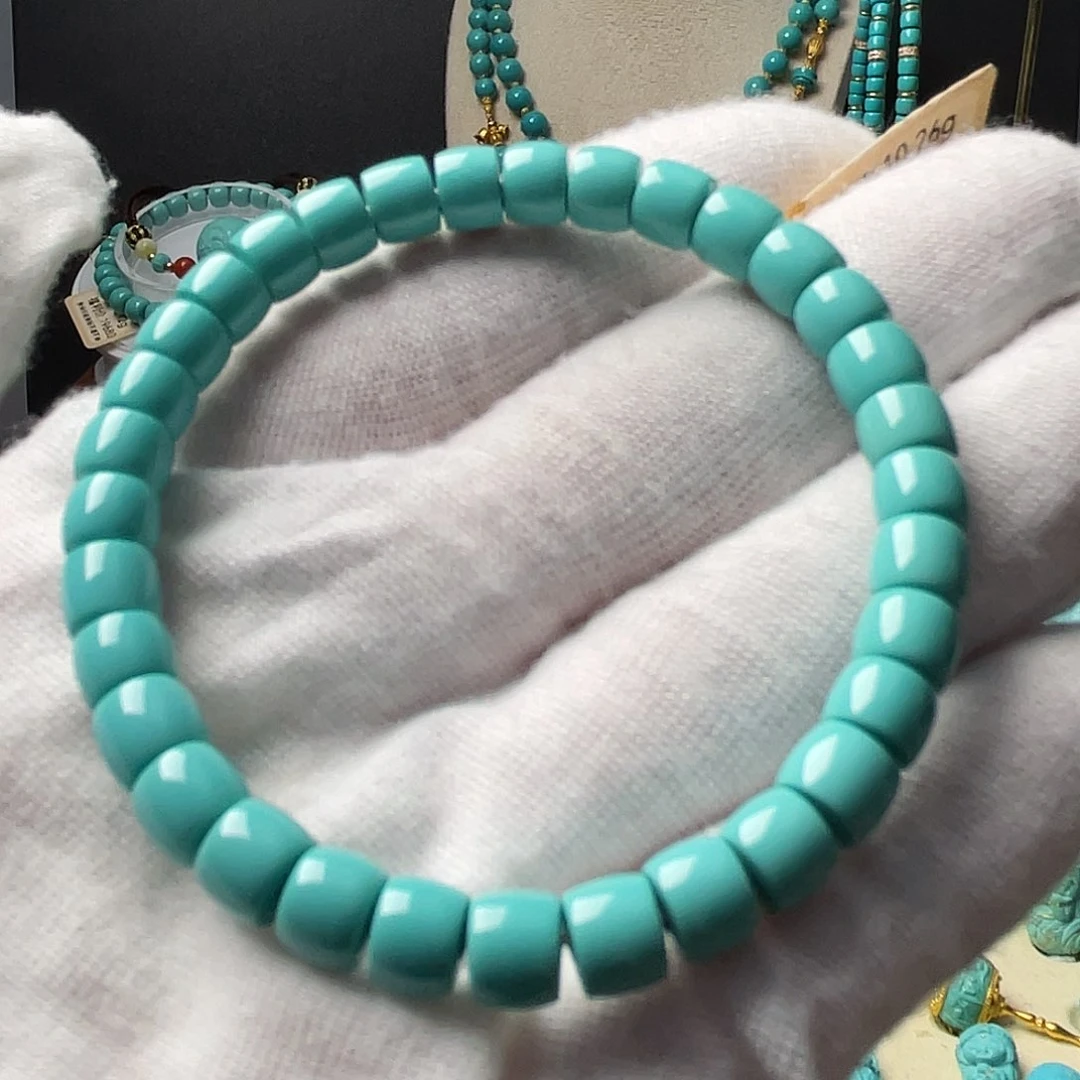 绿松石珠宝半成品未镶嵌