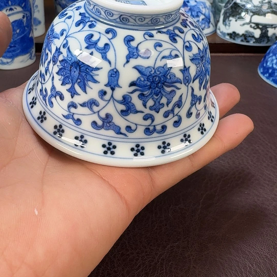 瓷片当代景德镇陶瓷手绘茶具