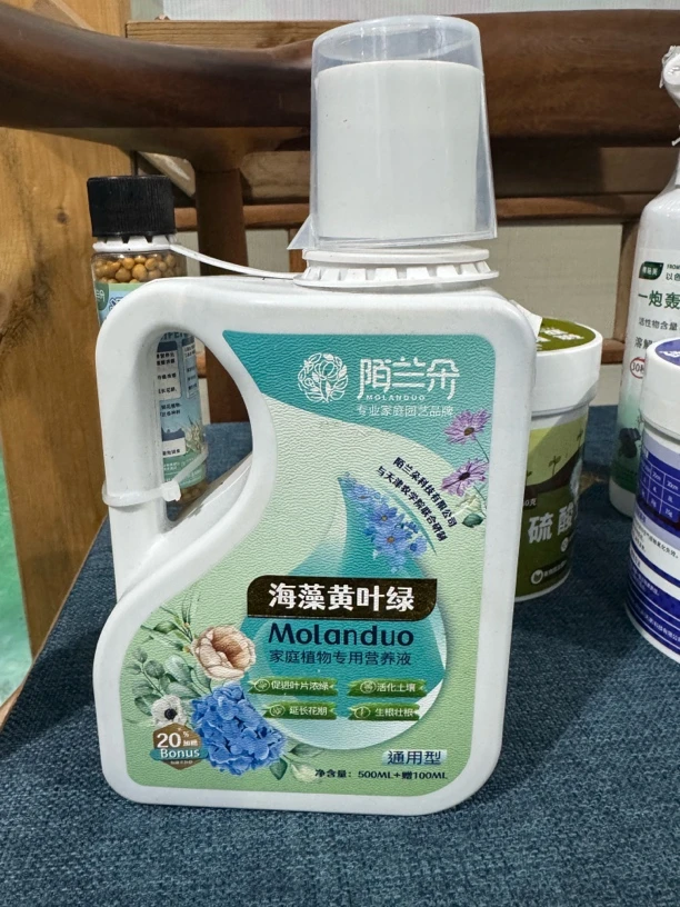 海藻黄叶绿家庭植物专用营养液