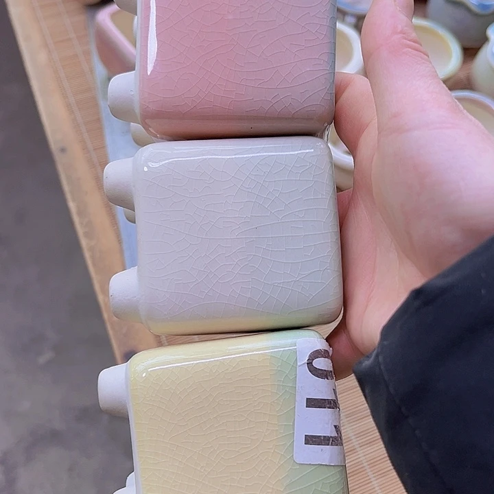 红陶陶瓷花盆当场满12包邮