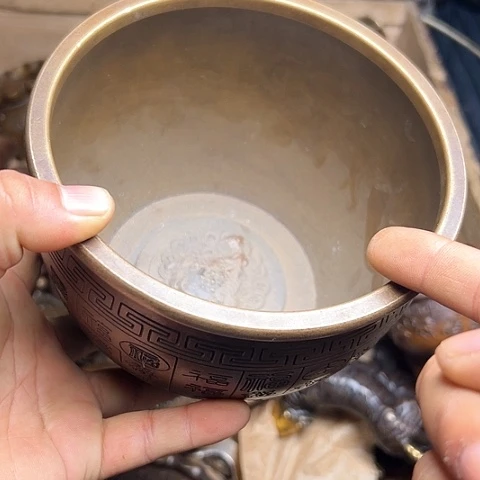 铜制工艺把玩摆件