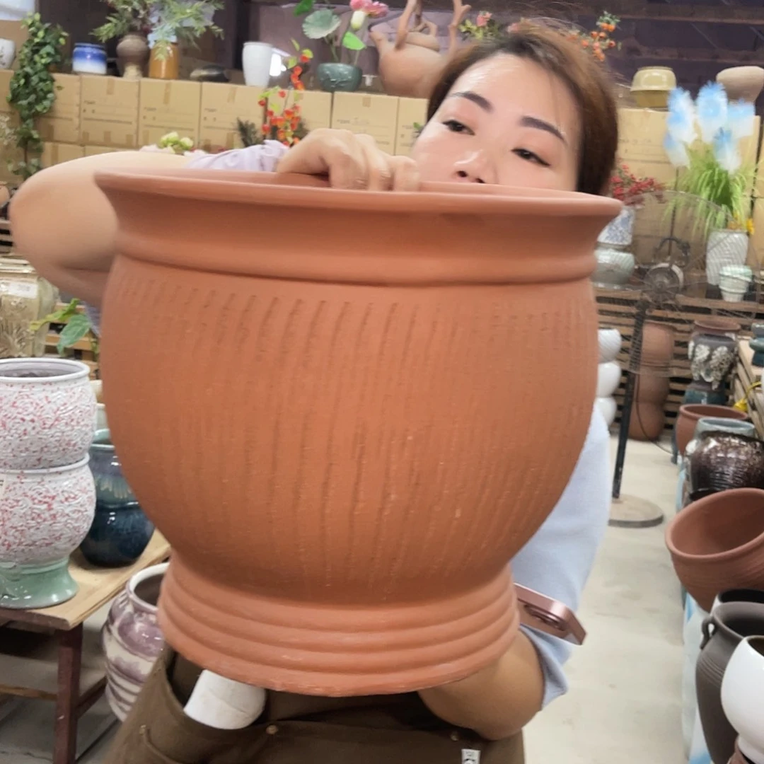 紫砂花盆28口径32厘米