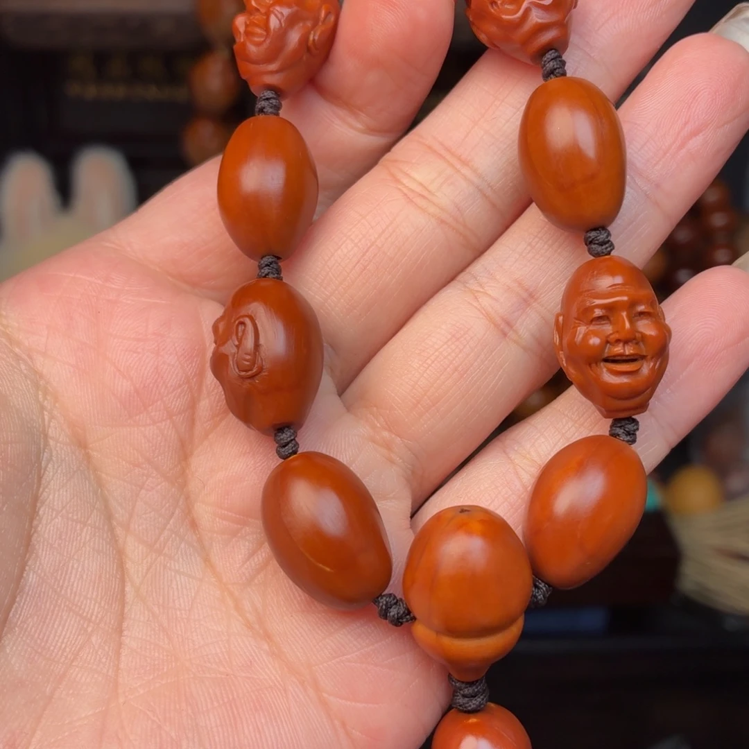 寂***风橄榄核手串/手链橄榄核