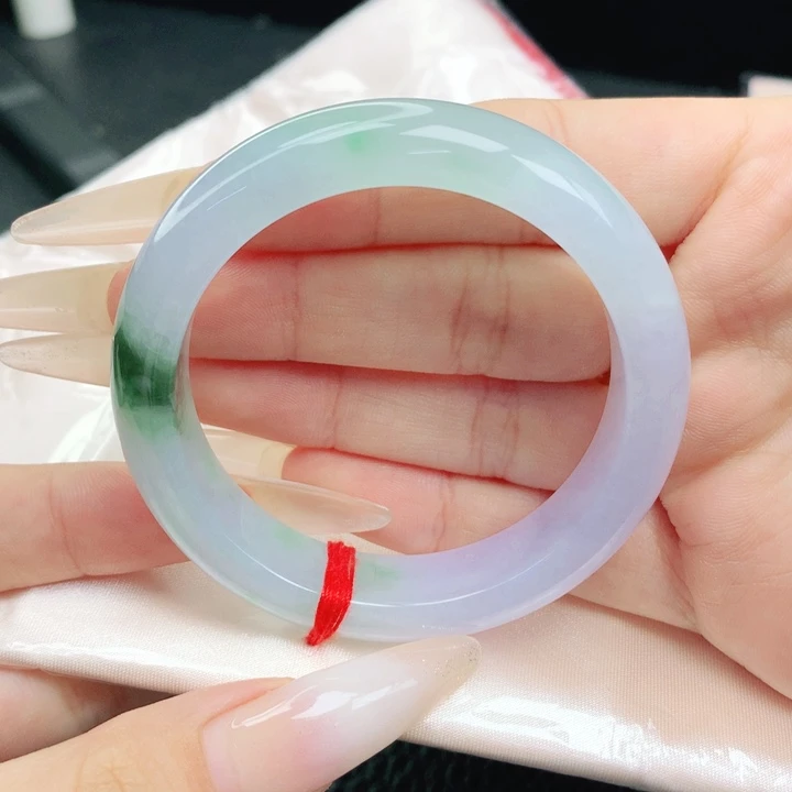 翡翠未镶嵌手镯50-51圈口