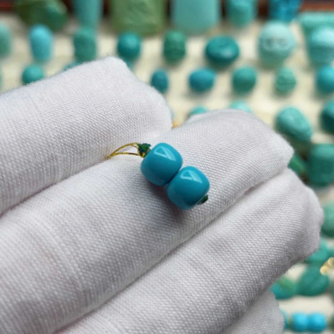 未镶嵌绿松石珠宝奇石