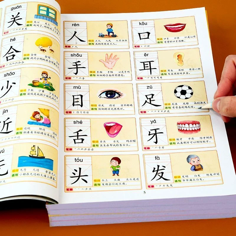 【轻松认字】识字大王3000字全套宝宝学前班幼儿园小学生识字正版书