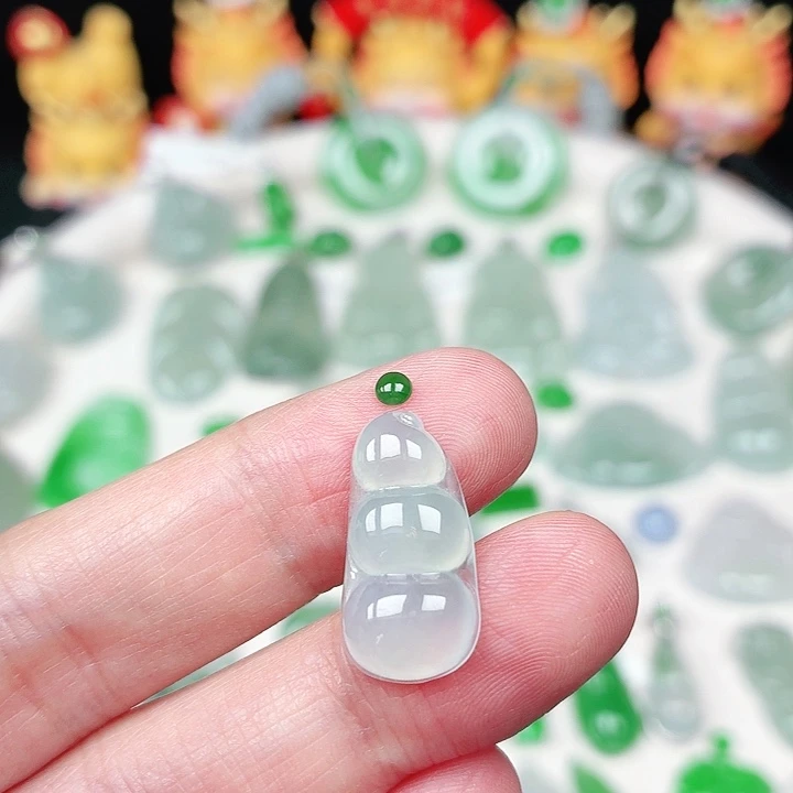 翡翠裸石缅甸天然A货翡翠