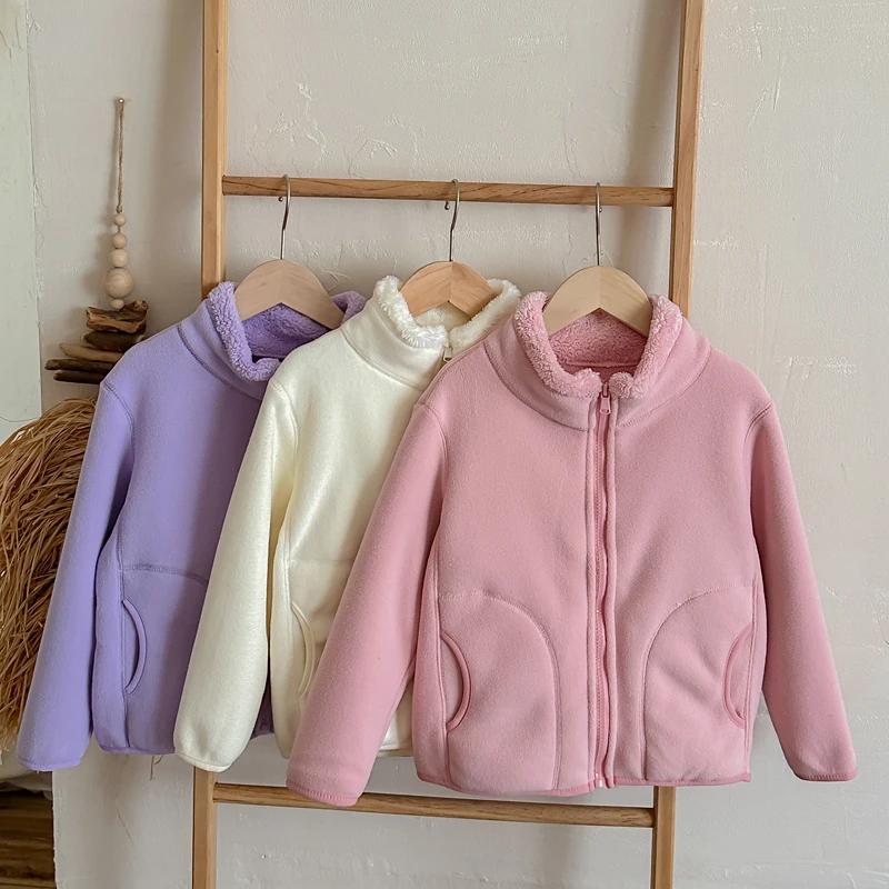 门店35&9！男/女童，安心暖绒~轻盈蓬松加厚防风立领外套 C19871