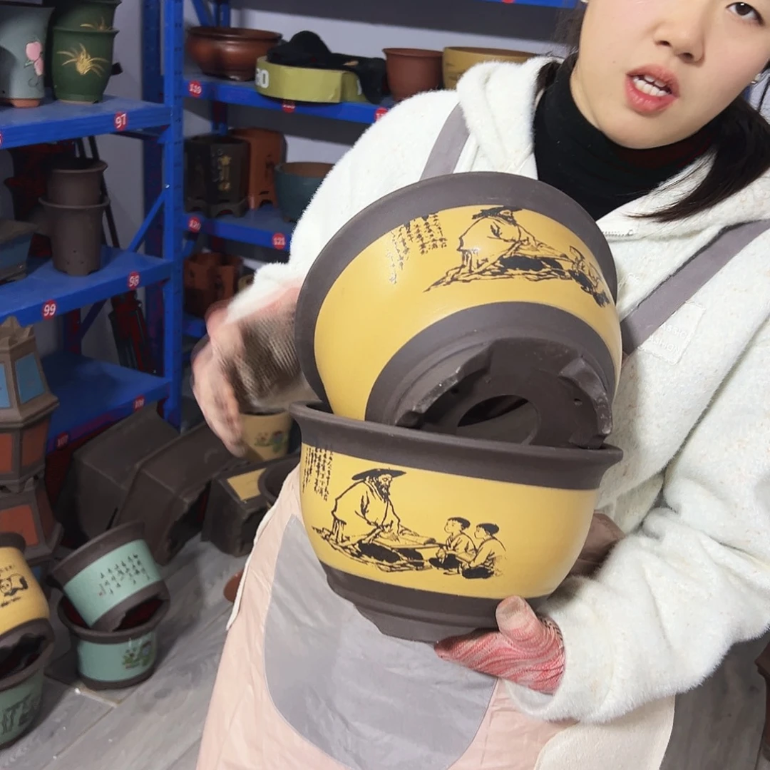 25+25黄色孔夫子三角金钟