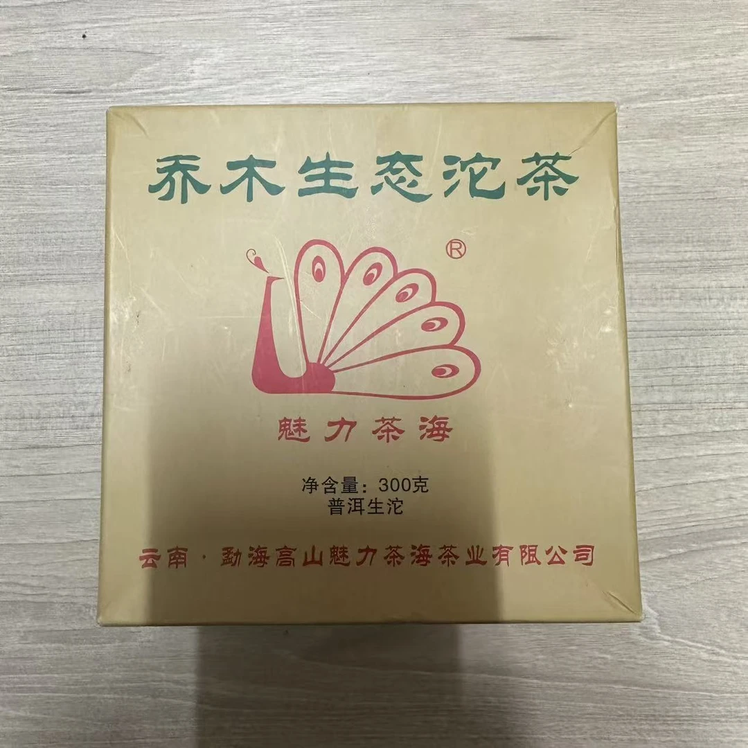 魅力茶海 乔木生态沱茶 普洱茶 生茶 300g
