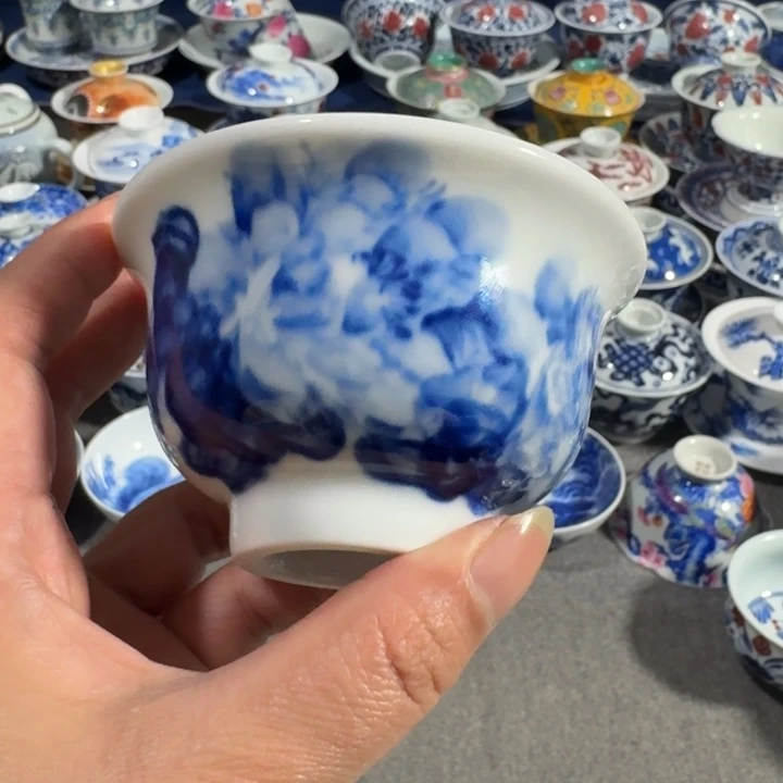 景德镇手工手绘杯