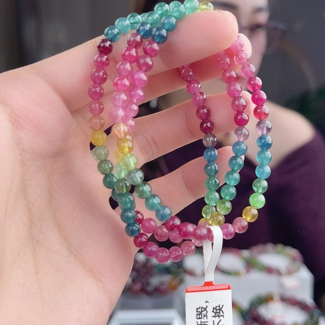 未镶嵌碧玺 4mm碧玺