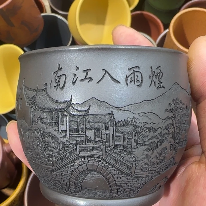 茶杯紫砂全手工制作工艺