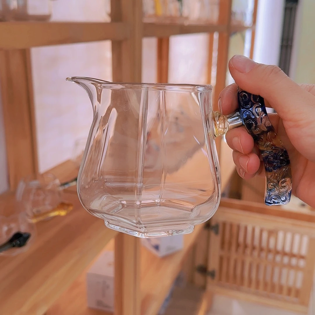 【闪购商品】高硼硅玻璃茶水分离G413彩韵