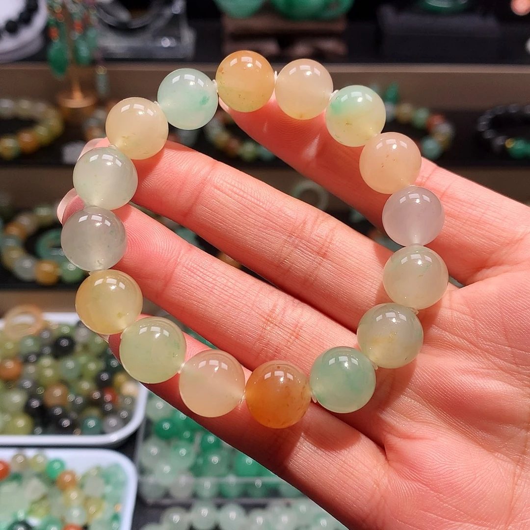 石英质玉合金手链