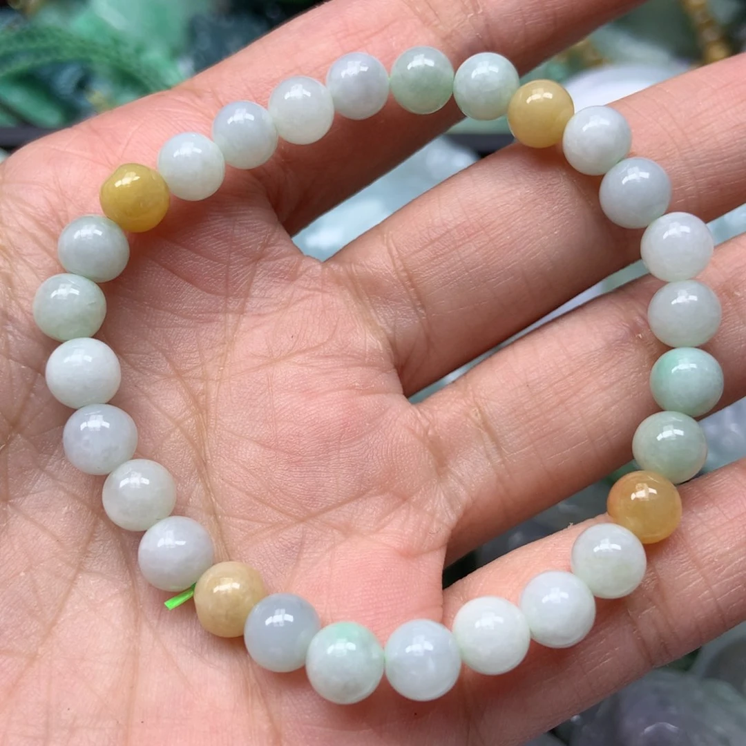 翡翠颈饰未镶嵌天然翡翠