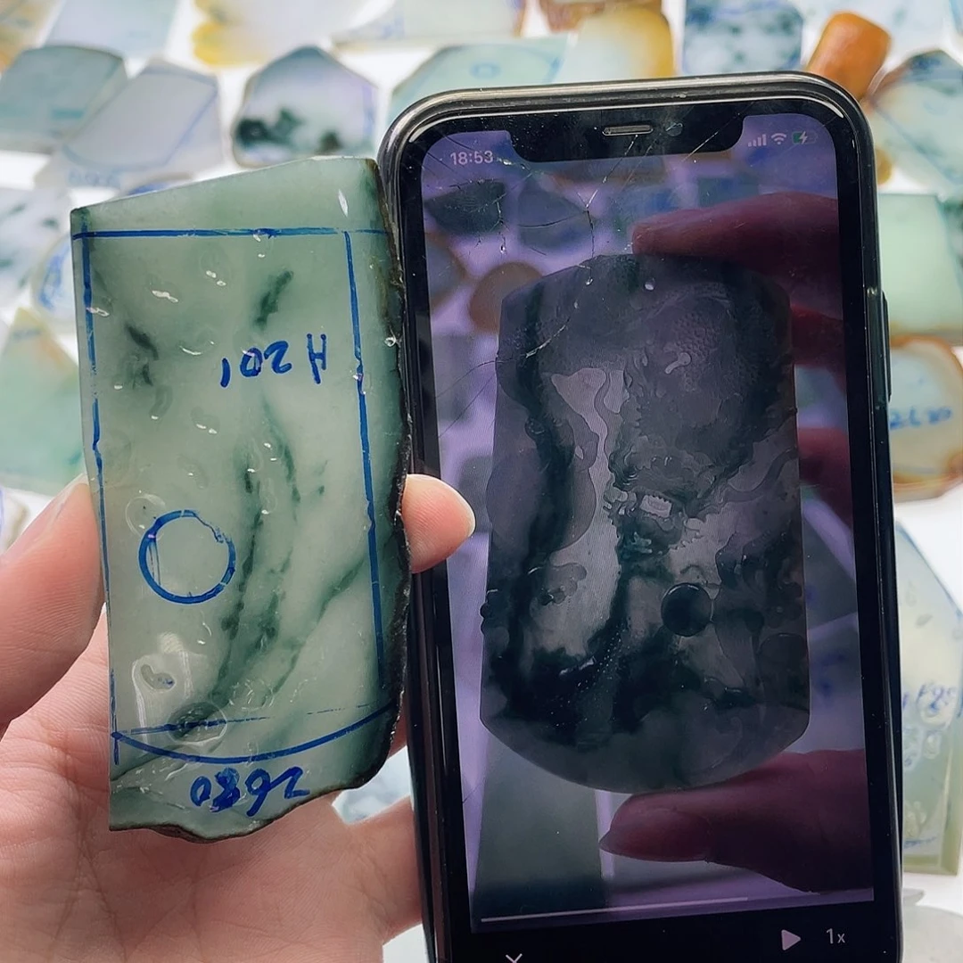 未镶嵌定制翡翠包工